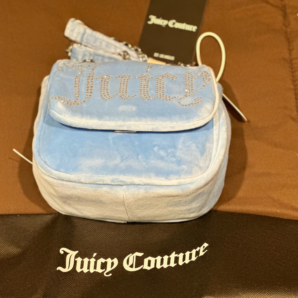 Juicy Couture velour small crossbody
